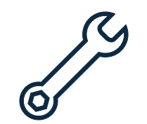 Gear garage icon